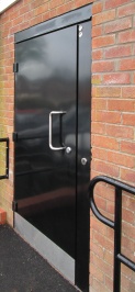 T15+ toilet door.